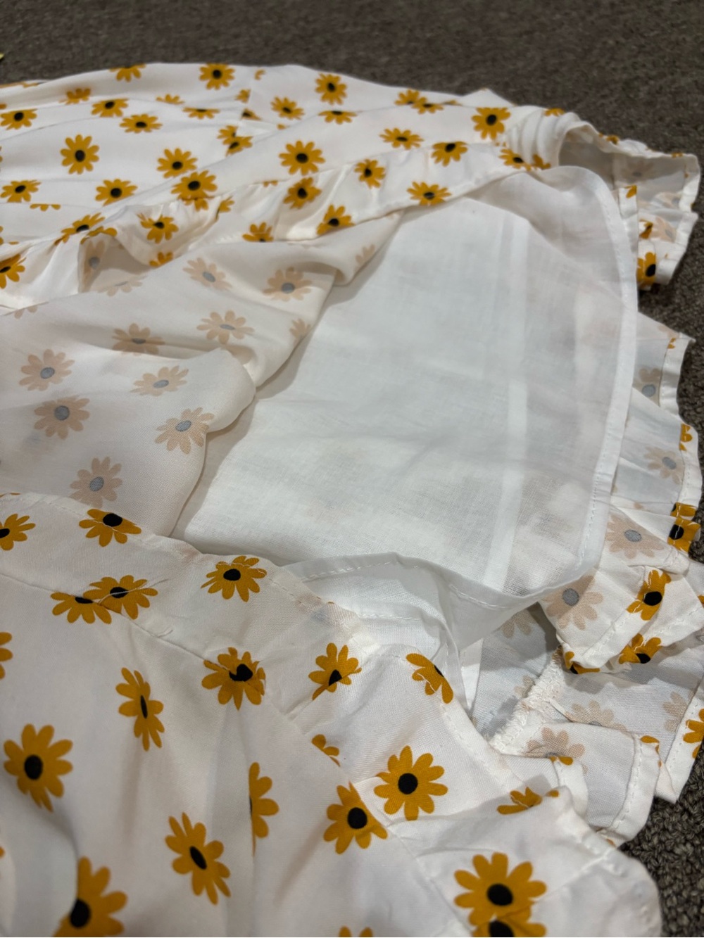 Cotton On Daisy Sundress New NWT Lined Side Zip Sz M - Picture 7 of 9